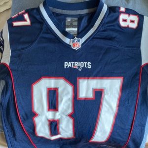 Patriots Gronkowski jersey, size child small (8)